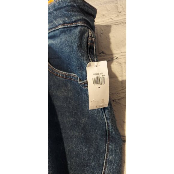 Old Navy Kicker Women Plus 28 Button Fly Jean Blue Boot Cut Extra High Rise NWT - Picture 2 of 9